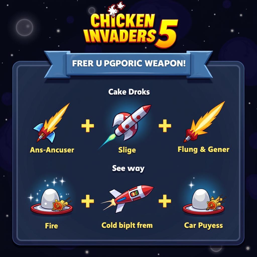 Chicken Invaders 5 Upgrades