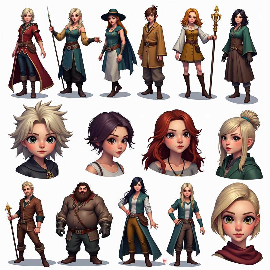 Children of the Light diverse characters