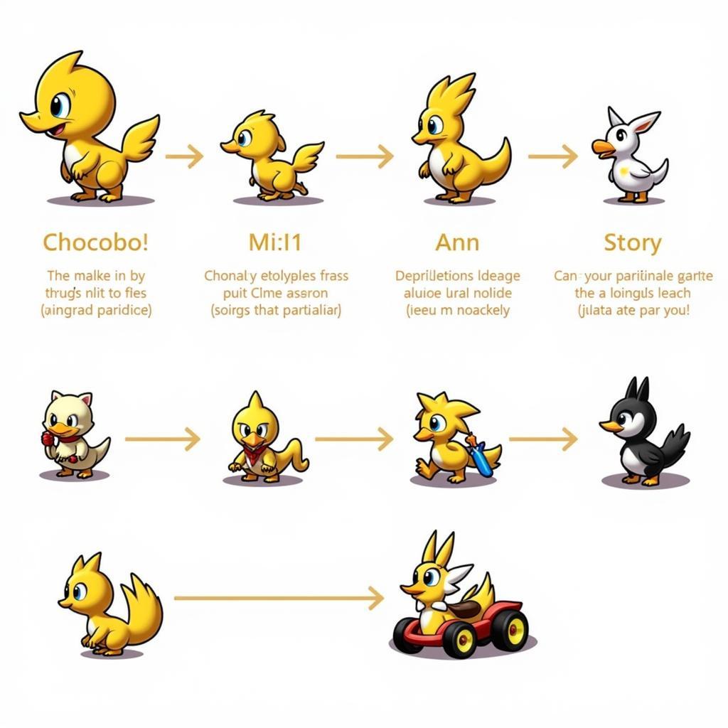 Chocobo Racing APK Characters