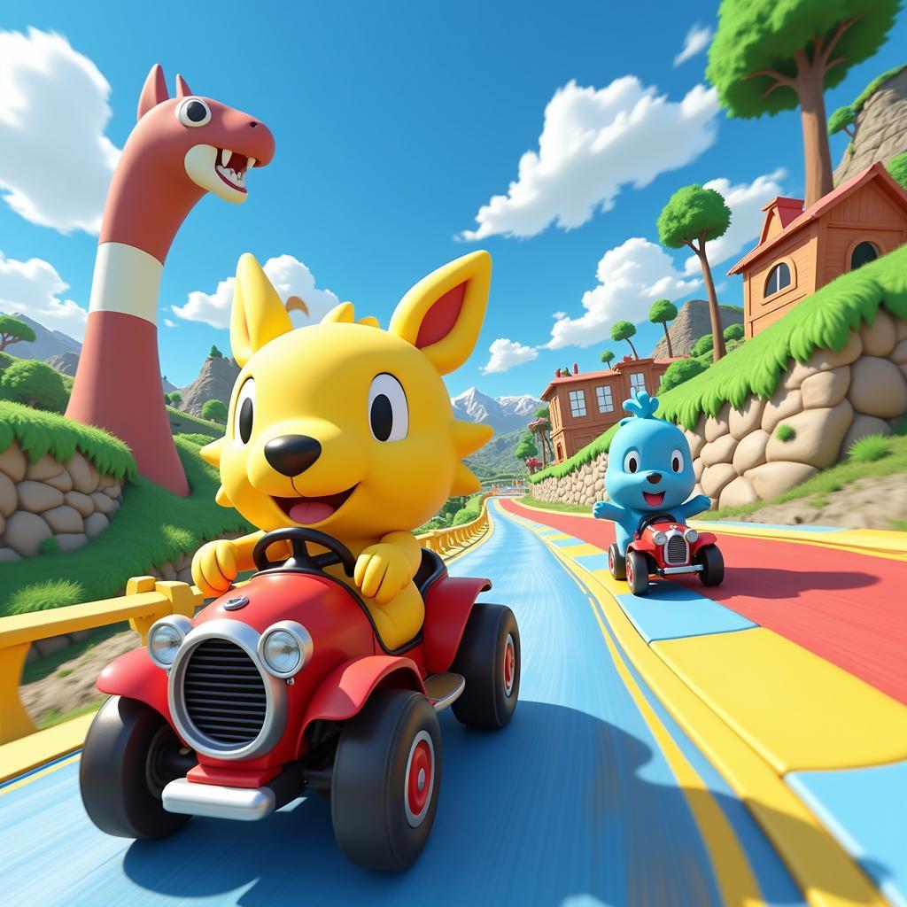 Chocobo Racing APK Gameplay