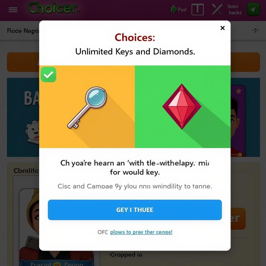 Choices Hack Mod APK Screenshot