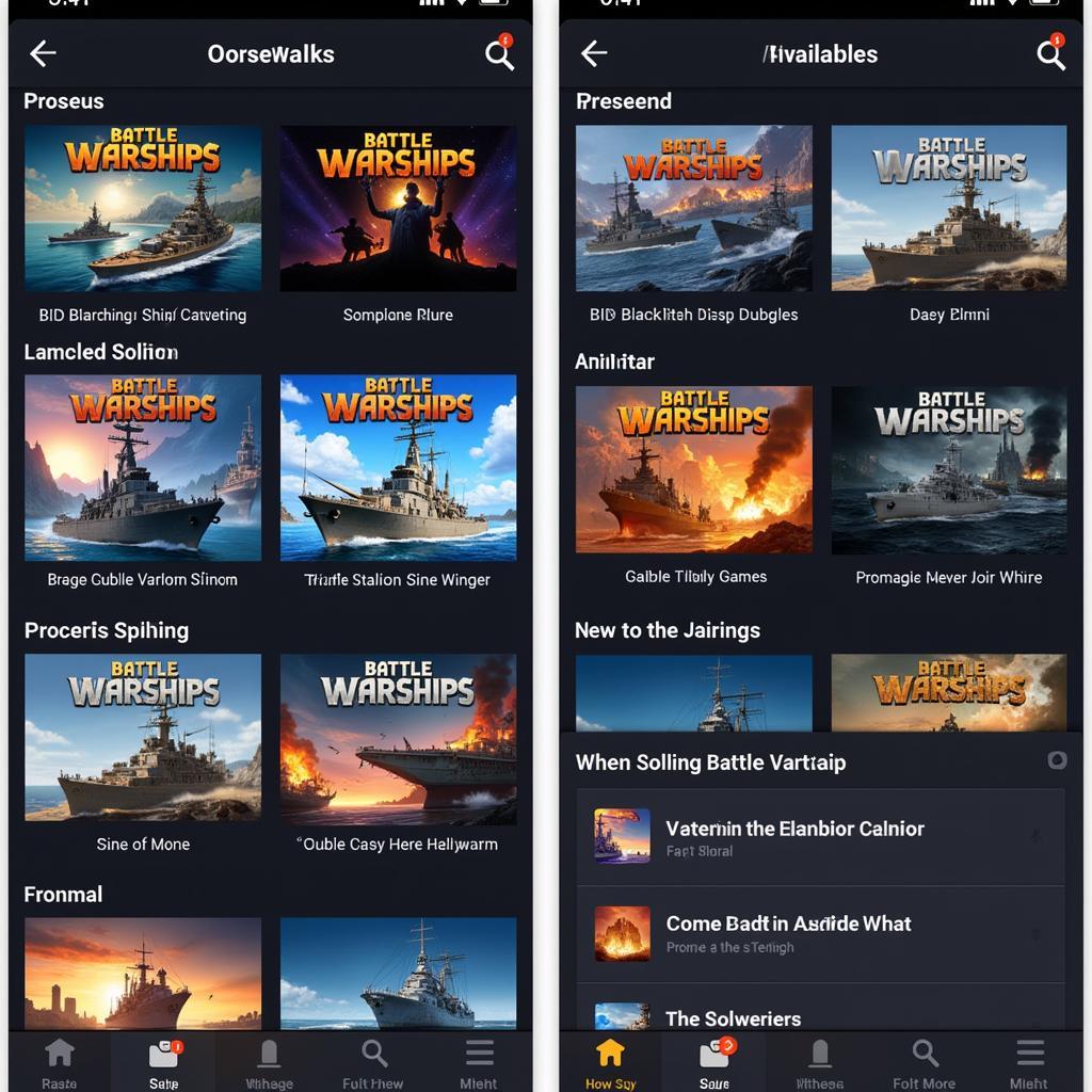 Choosing a Battle Warship Game