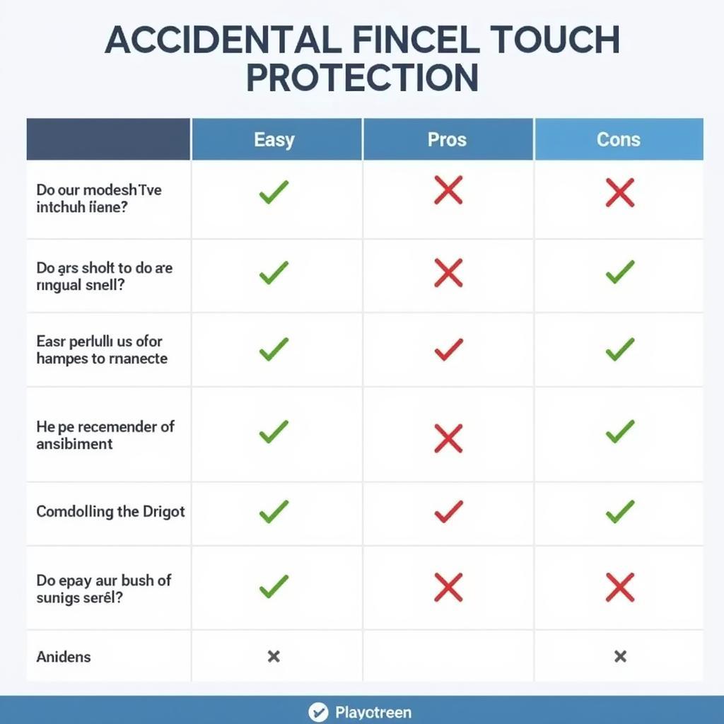 Choosing the Right Accidental Touch Protection