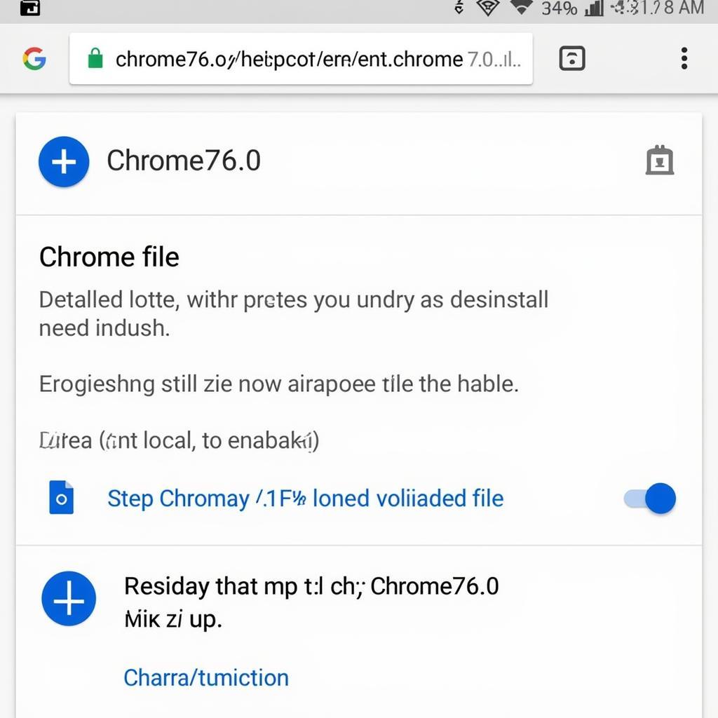 Chrome 76.0 Installation Steps