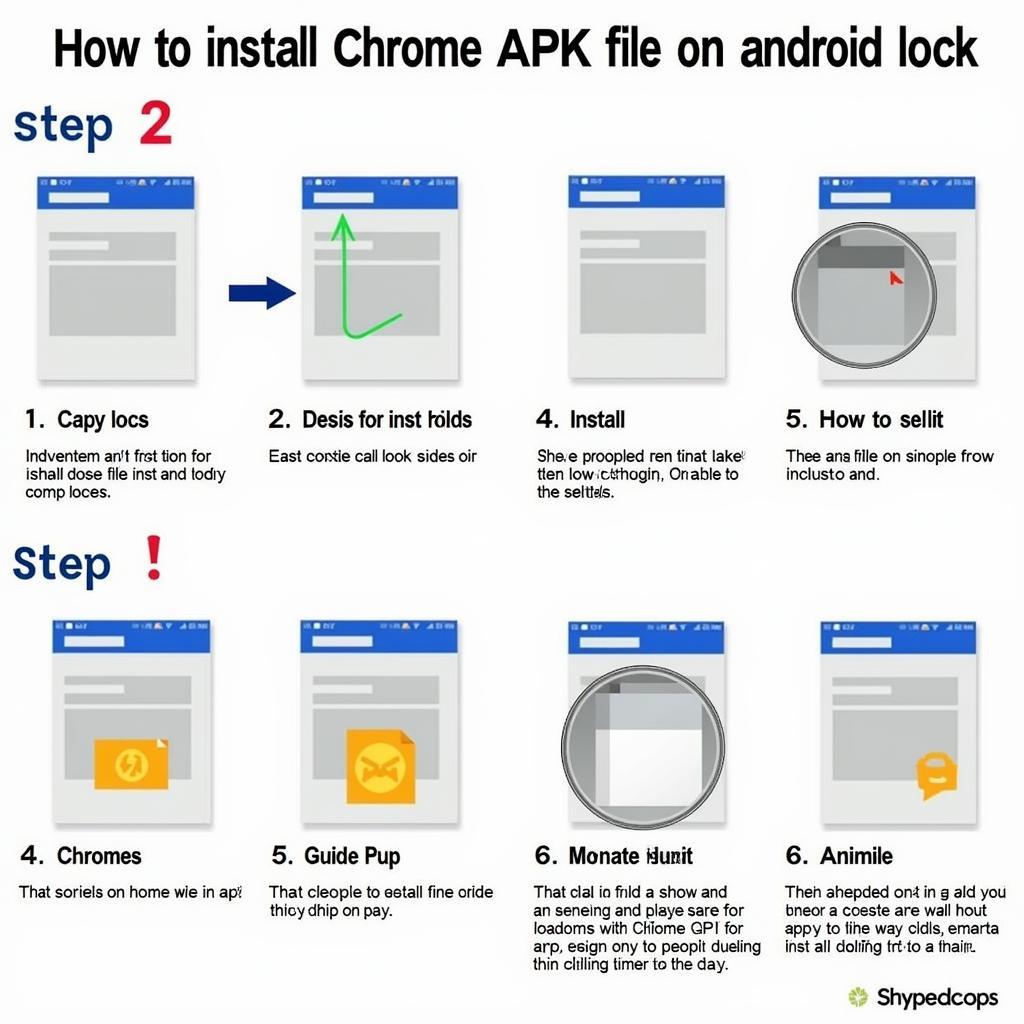 Chrome APK Installation Steps