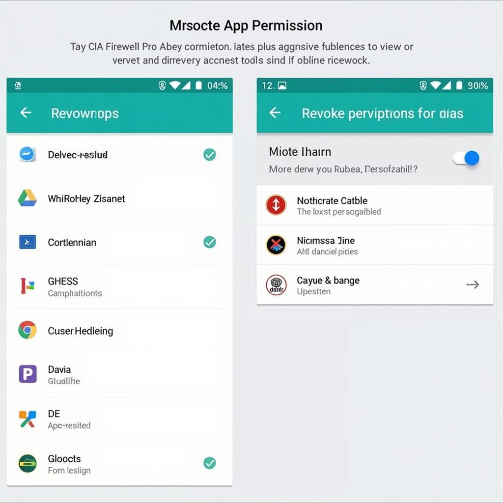 CIA Firewall Pro APK App Permissions