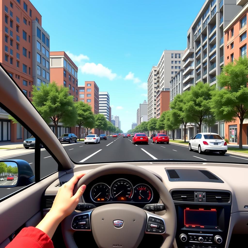 City Car Driving 2019 Mod APK City Environment