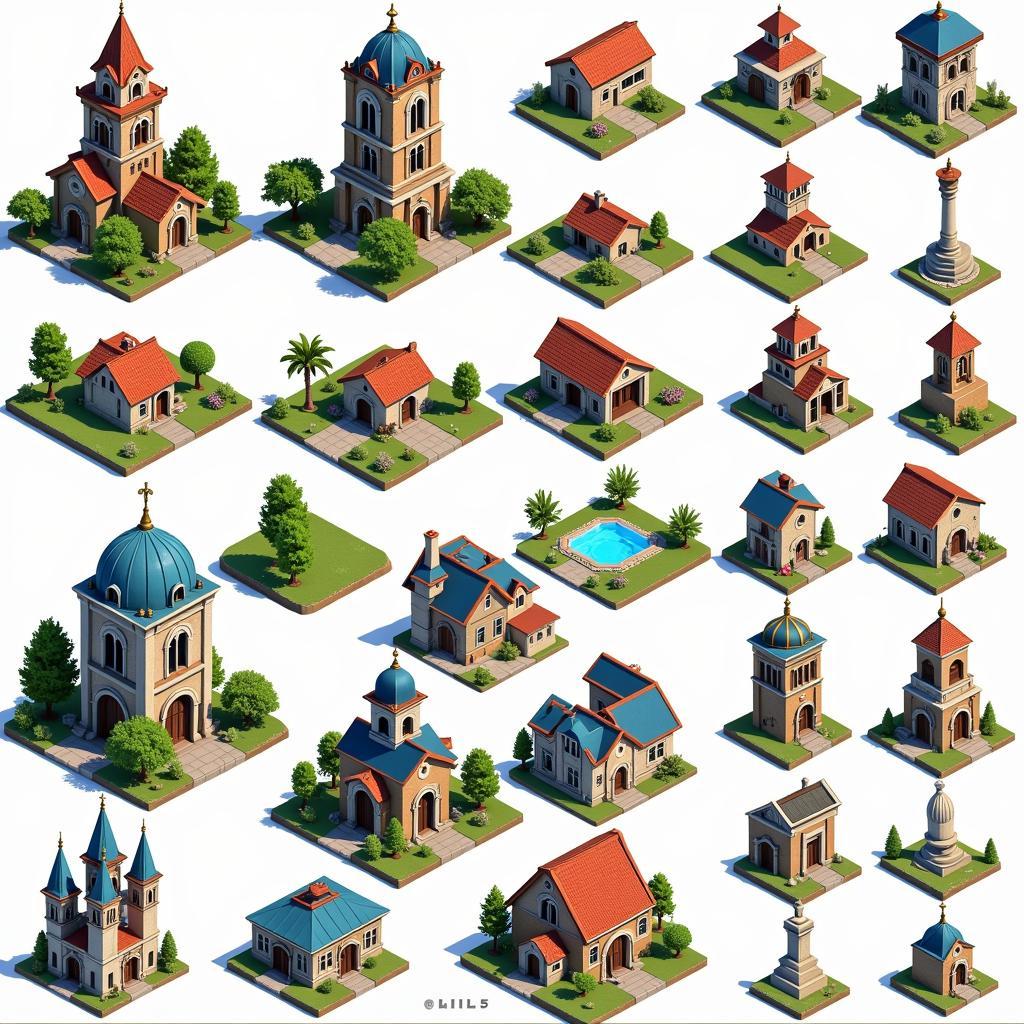 City Island 5 Mod APK Buildings and Decorations