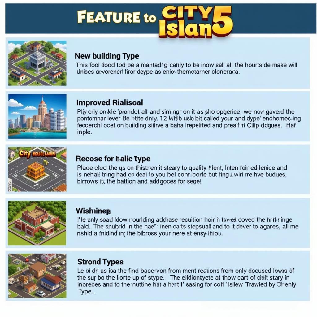 City Island 5 Mod APK New Features in 1.13.5