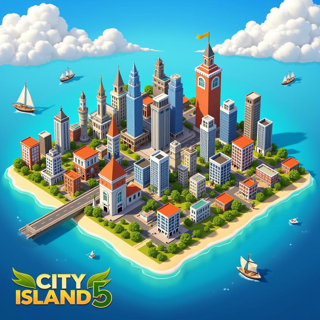 City Island 5 Mod APK Gameplay Screenshot