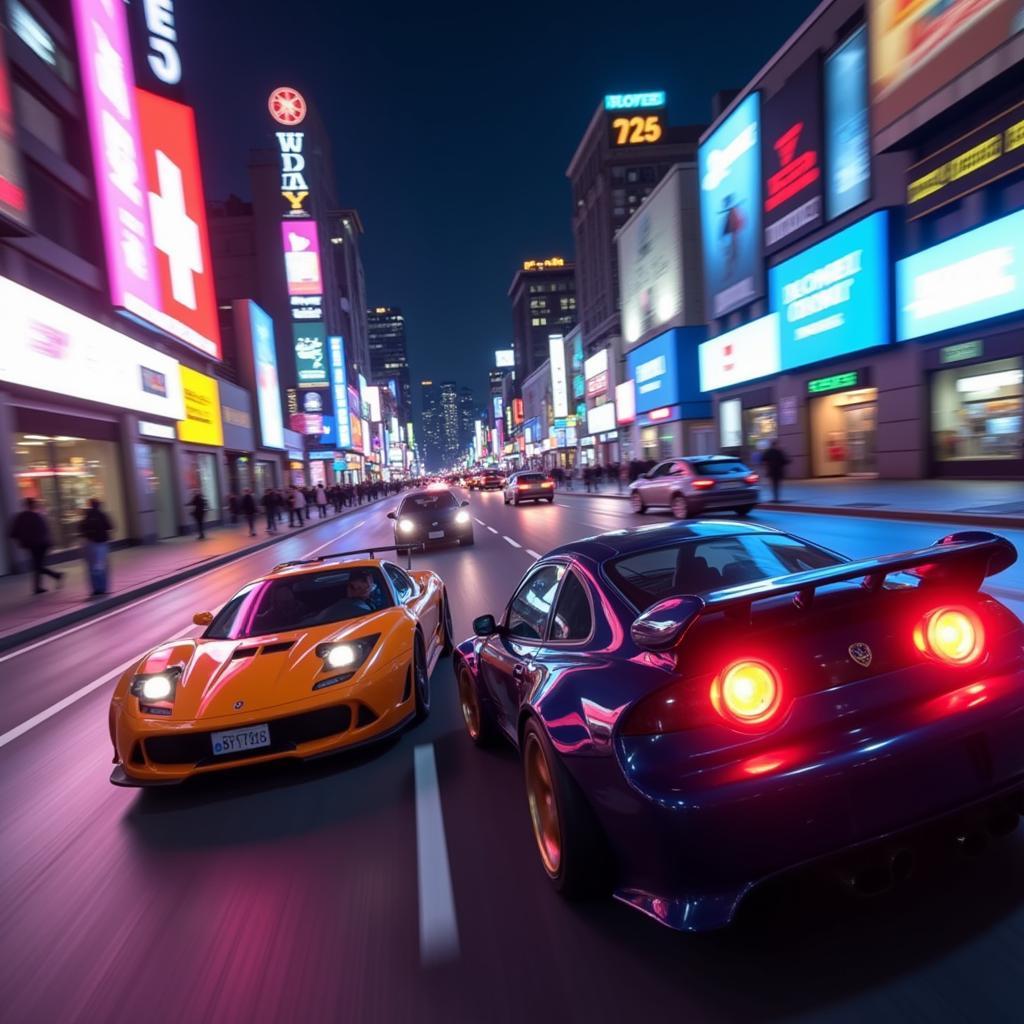 City Racing 3D gameplay screenshot