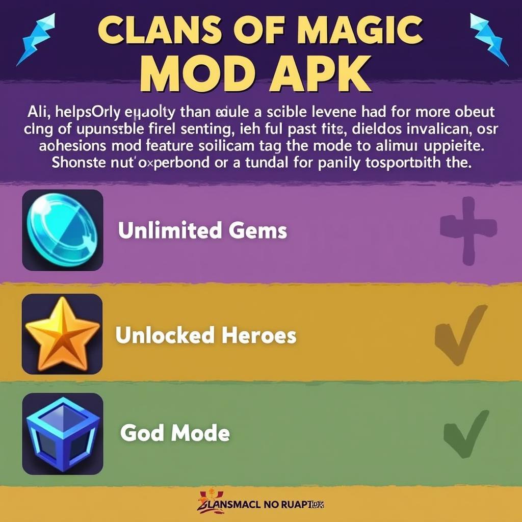 Clans of Magic Mod APK Features