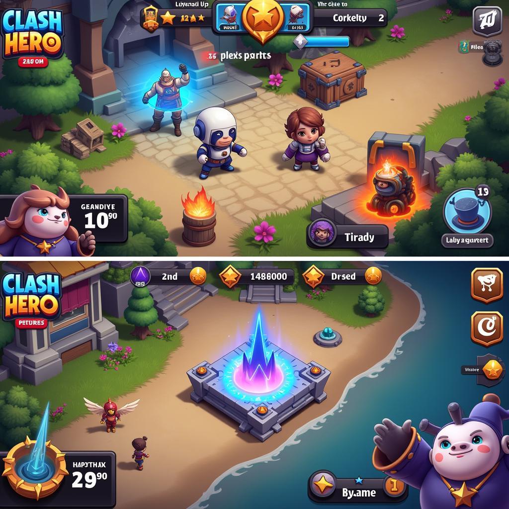 Clash Hero gameplay screenshot