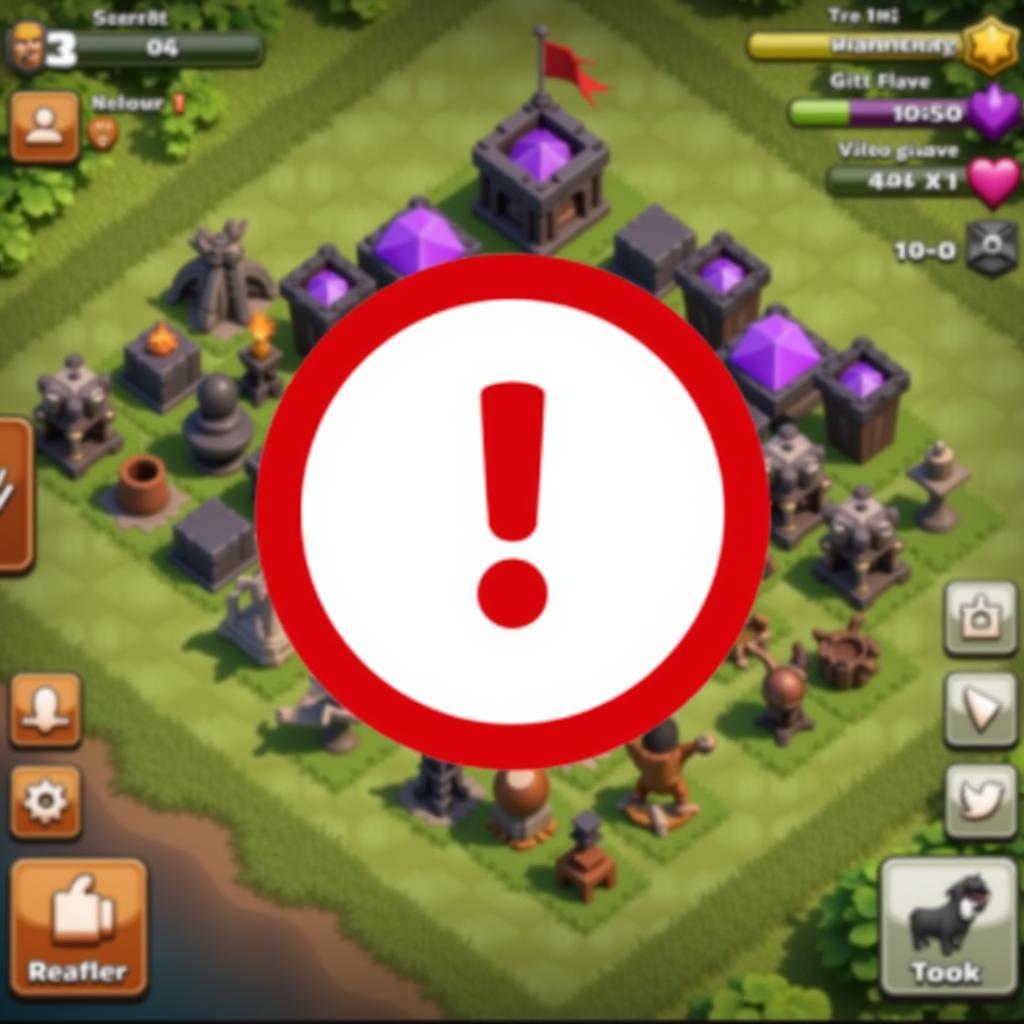 Warning against Clash of Clans APK hacks