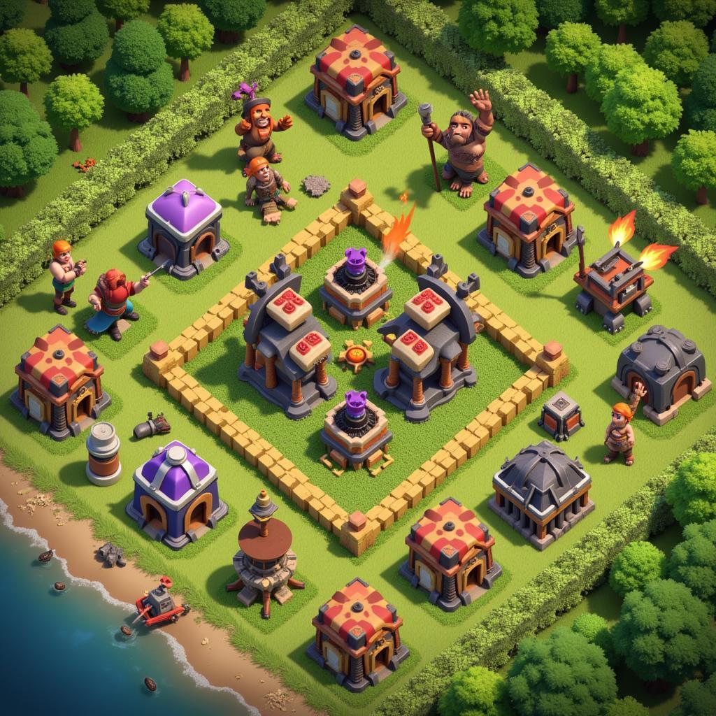 Clash of Clans gameplay screenshot