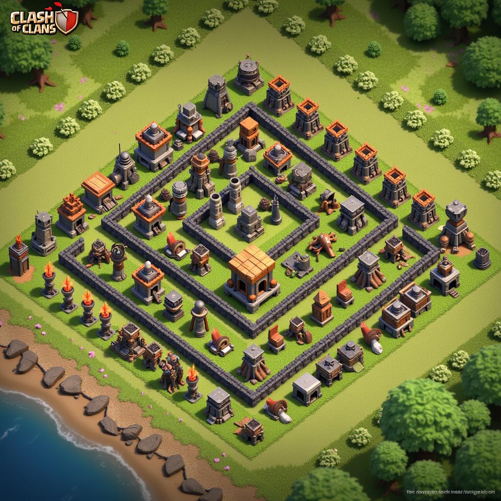 Clash of Clans gameplay screenshot