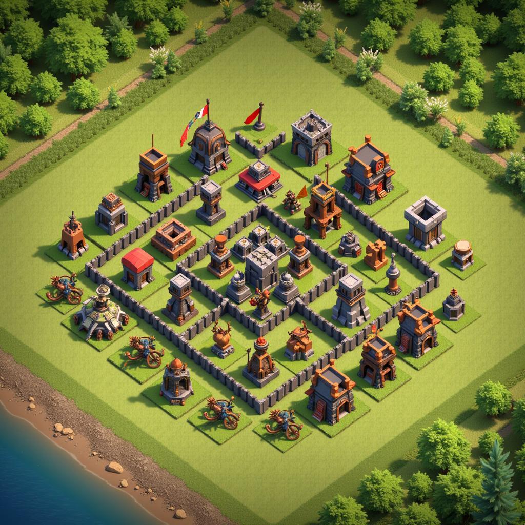 Clash of Clans gameplay screenshot