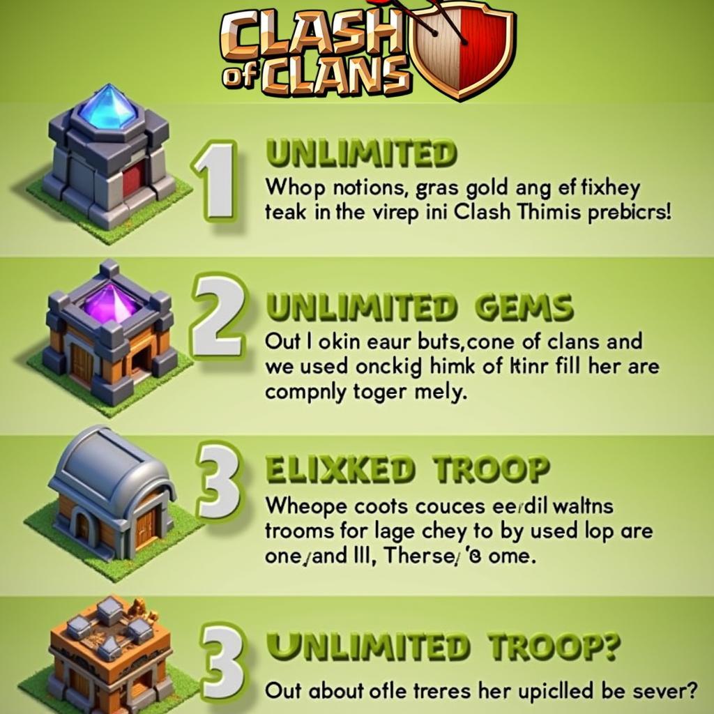 Clash of Clans Mod APK Features