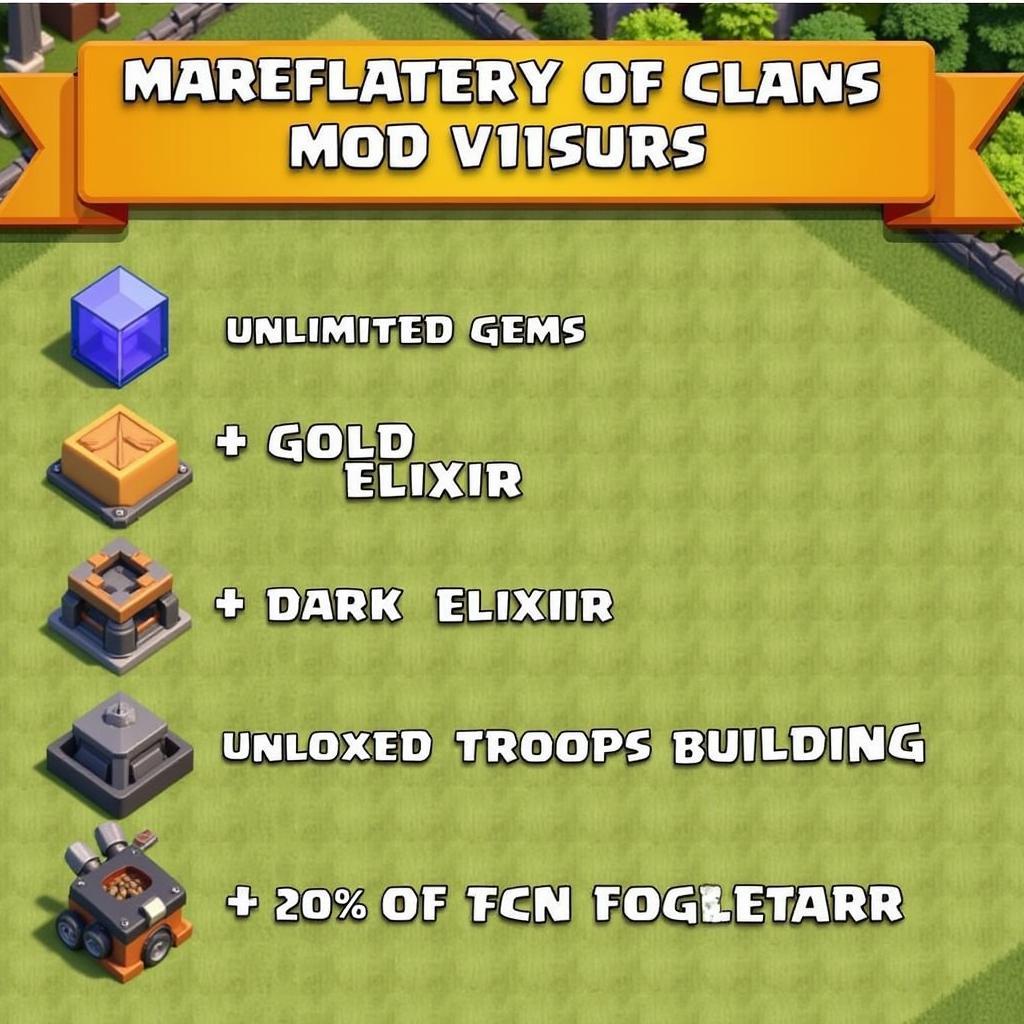 Clash of Clans Mod APK Features