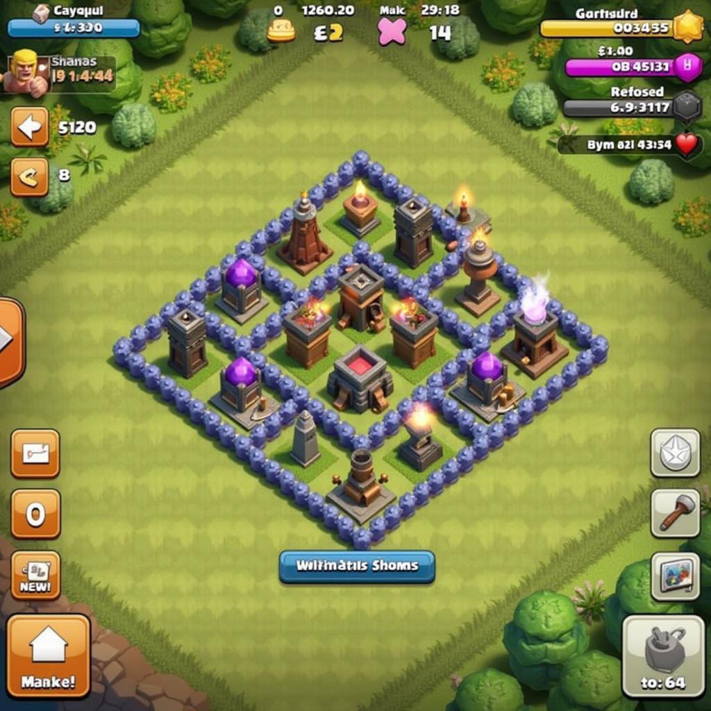 Clash of Clans Mod APK Gameplay Screenshot