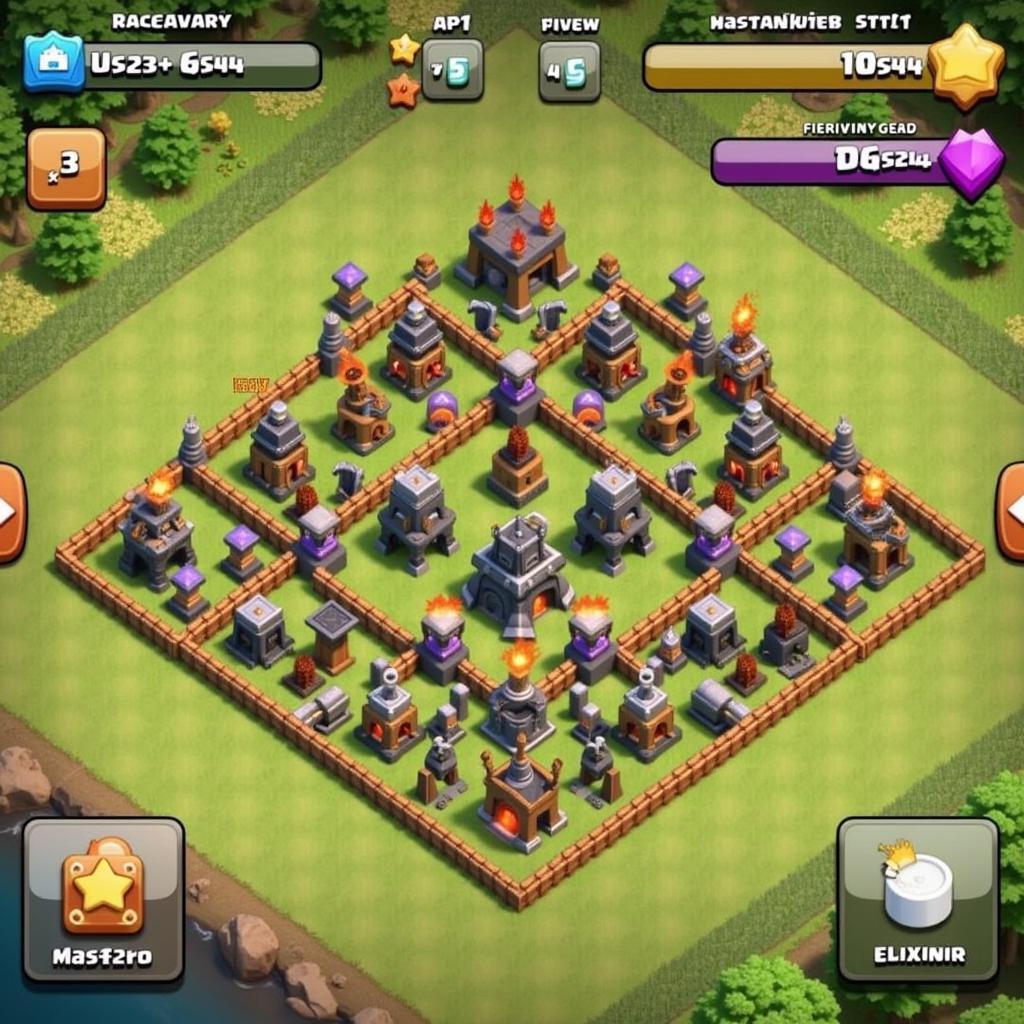 Clash of Clans Mod APK gameplay