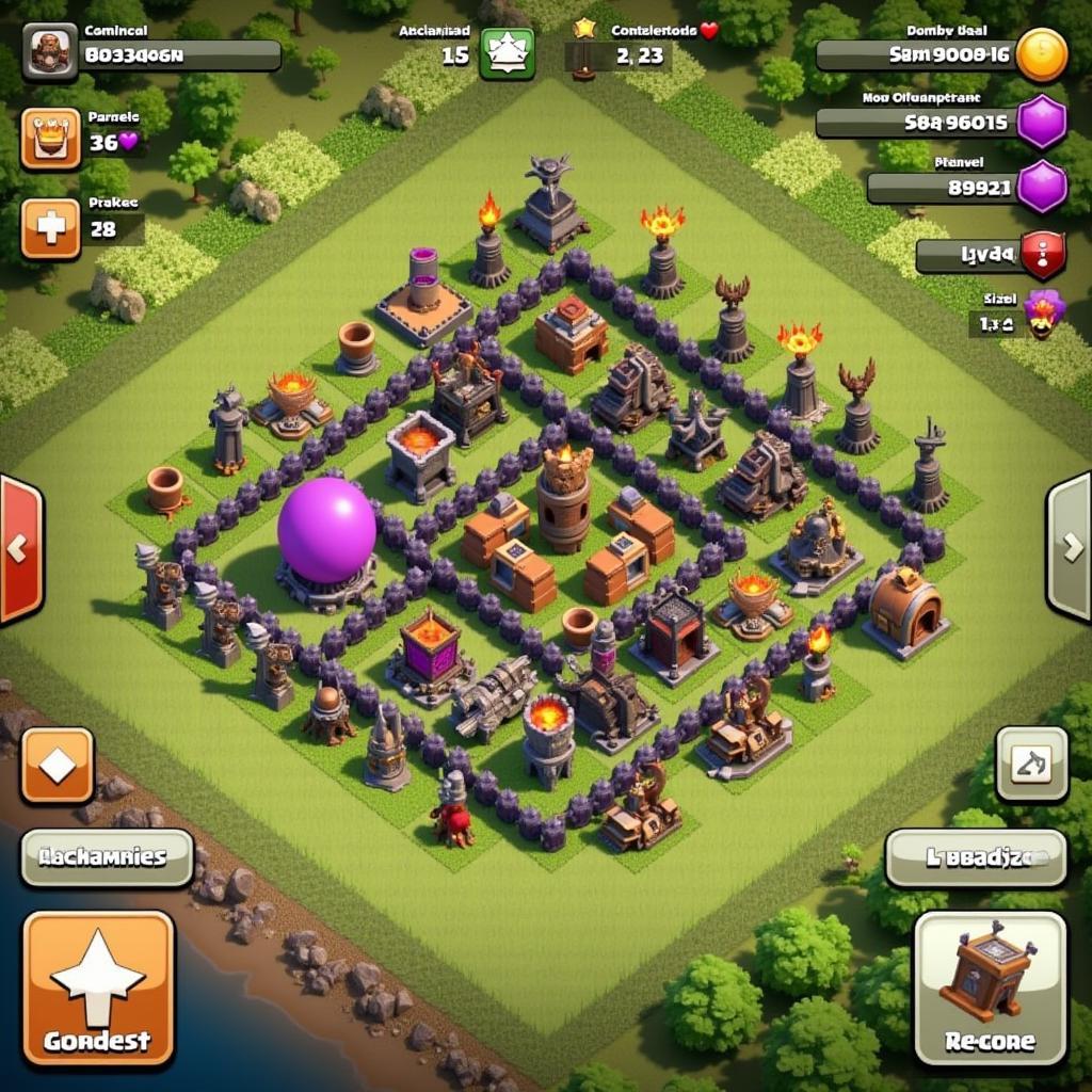 Clash of Clans Mod APK Revdl Gameplay