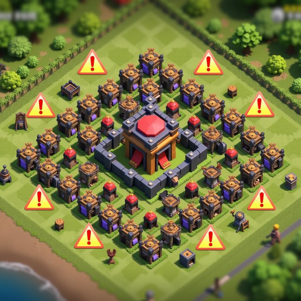 Clash of Clans Modded APK Risks