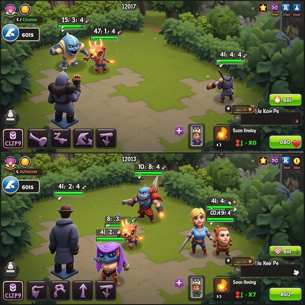 Clash of Dreams Mod APK Gameplay Screenshot