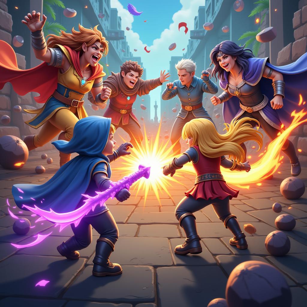 Clash of Heroes Gameplay Screenshot