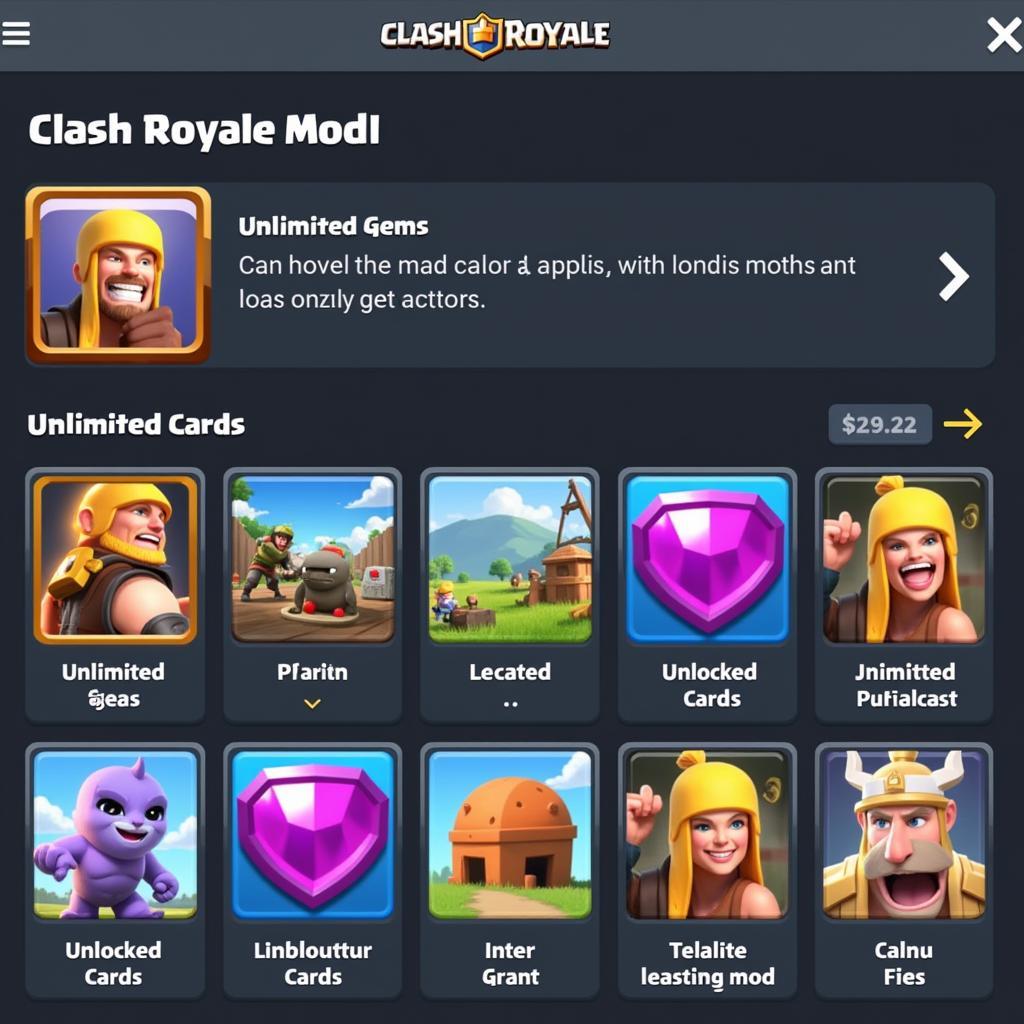 Clash Royale Mod APK Features Overview