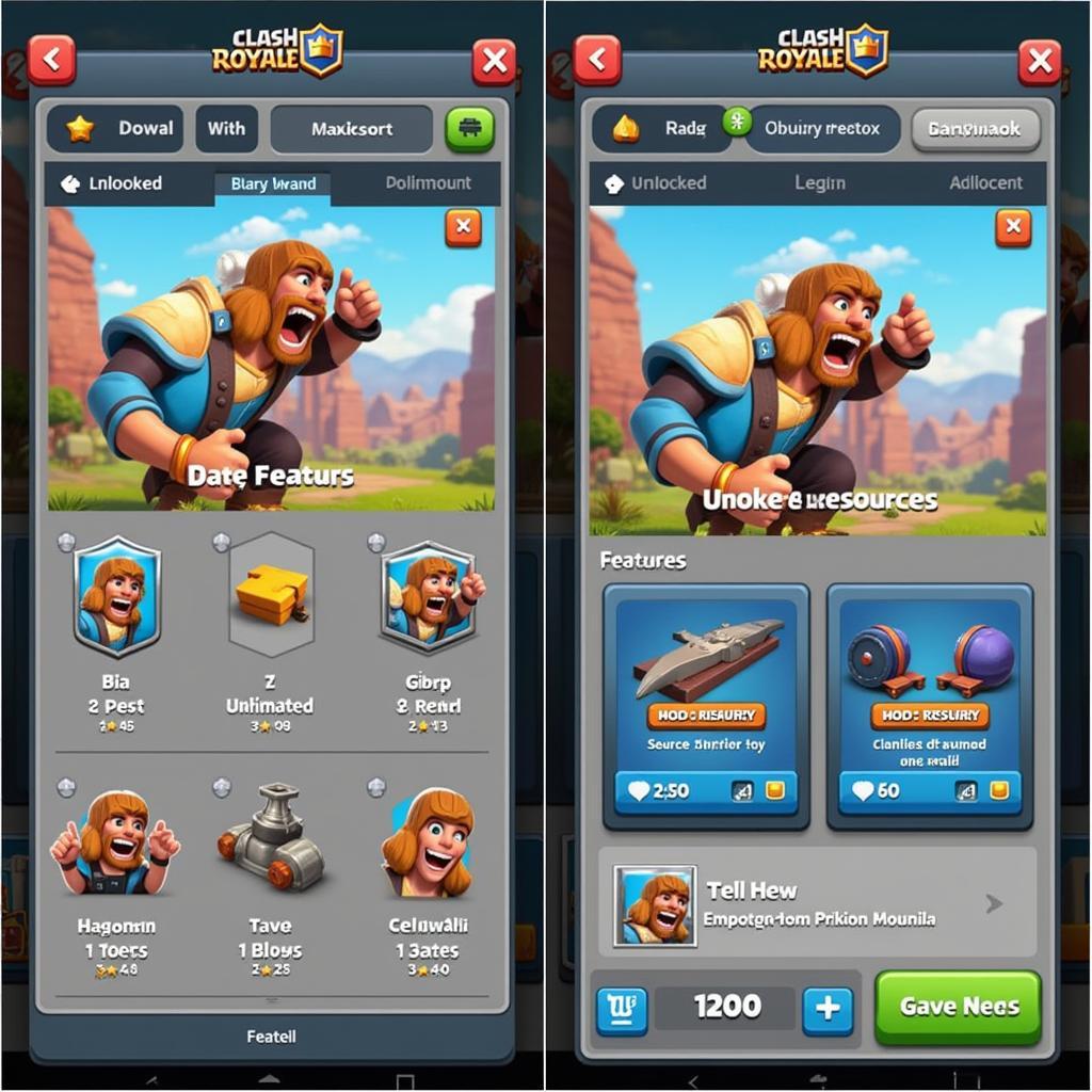 Clash Royale Mod Aptoide VIP APK Gameplay Screenshot