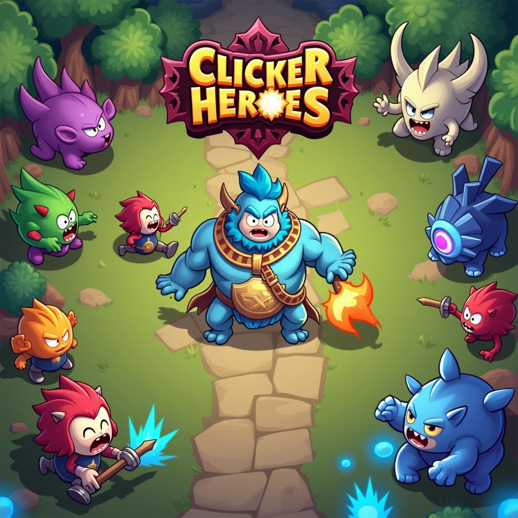 Clicker Heroes Mod APK Gameplay Screenshot