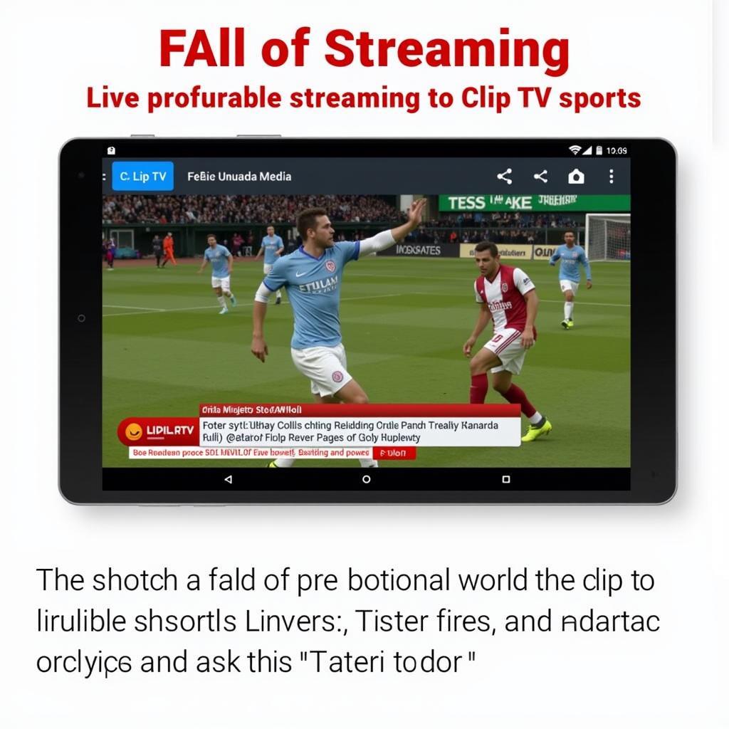 Clip TV APK Live Sports Streaming