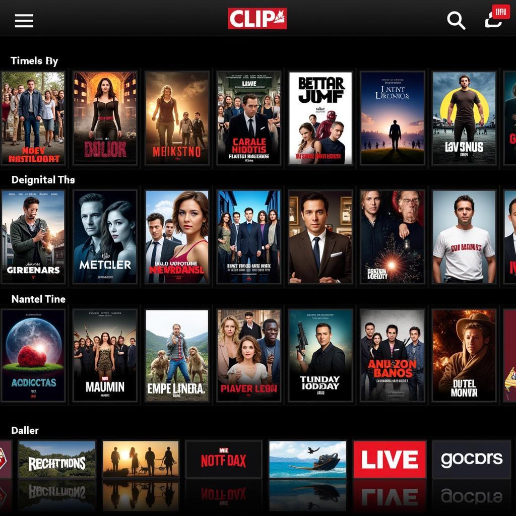 Clip TV Content Library