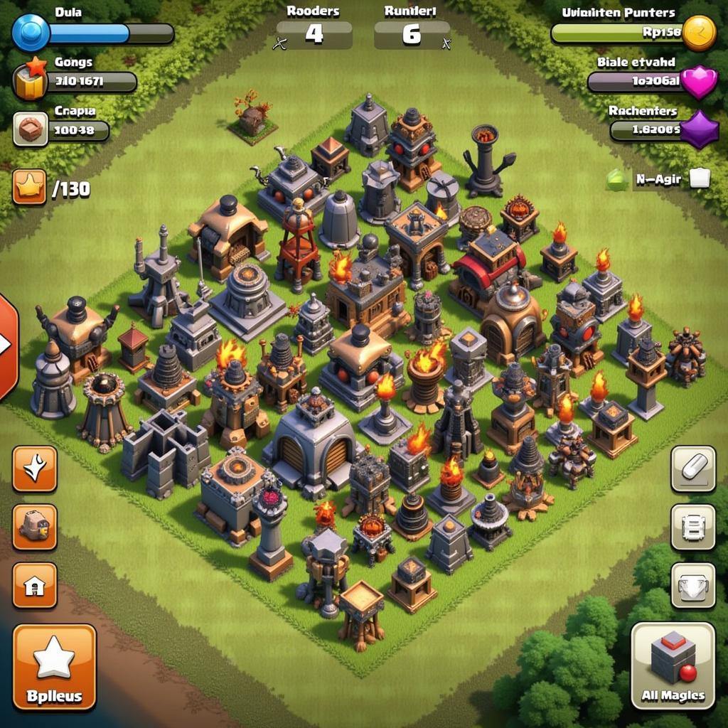 Clash of Clans Mod APK Gameplay