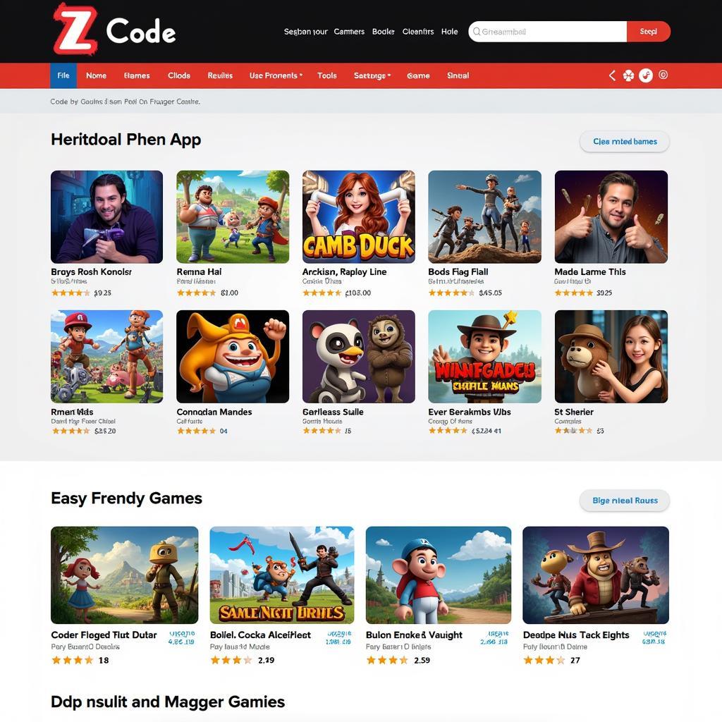 Code Z APK Homepage