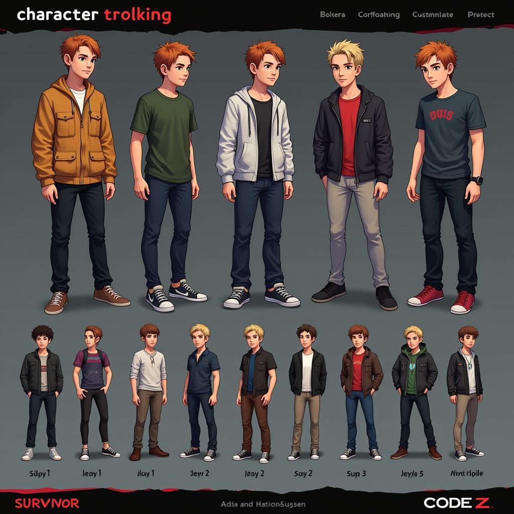 Code Z Character Customization