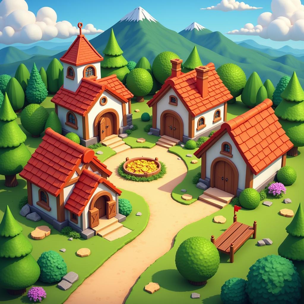 Coin Master Mod APK Village View