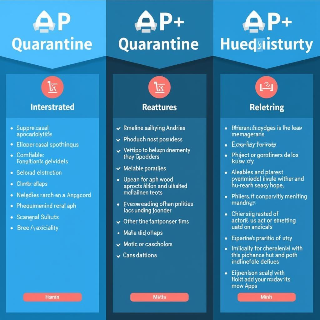 Comparing App Quarantine Features