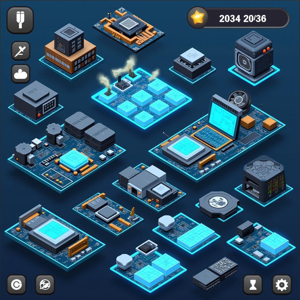 Computer Builder Tycoon Mod Apk gameplay screenshot