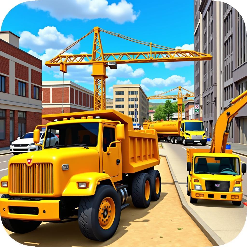 Construction Simulator 3 Mod APK Gameplay