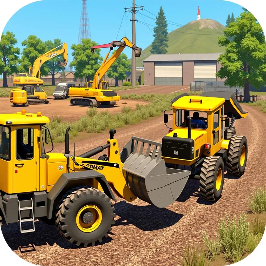 Construction Simulator Pro 17 Mod APK Gameplay Screenshot