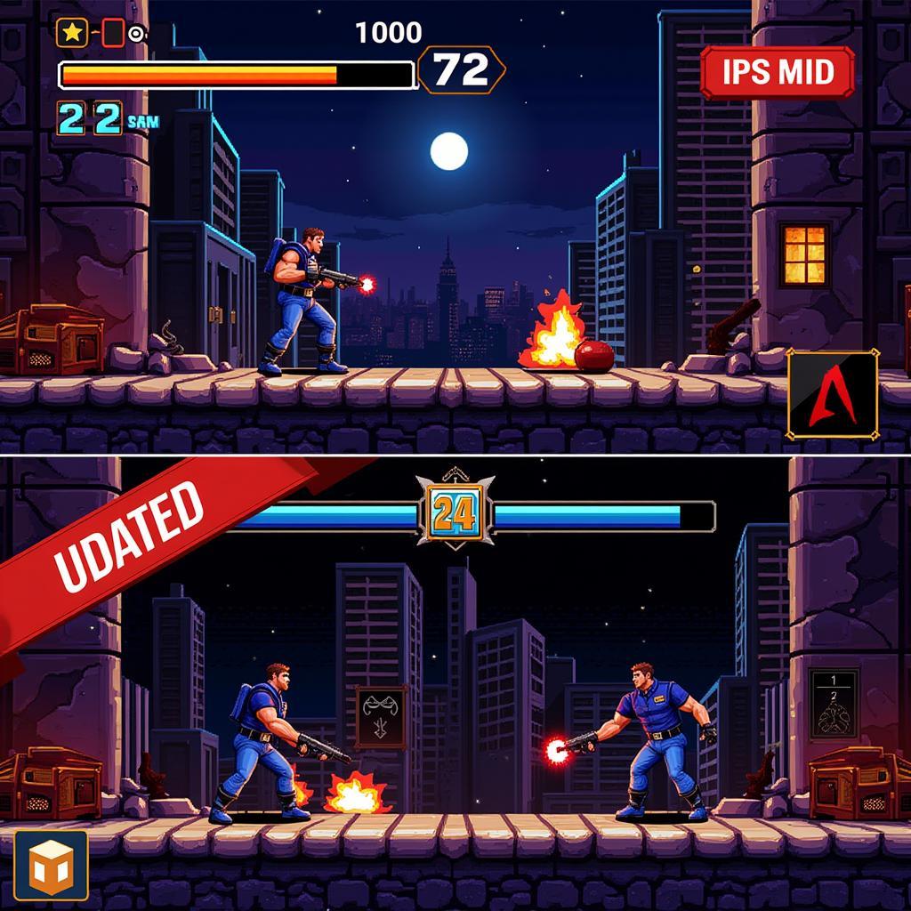 Contra APK Mod Gameplay Screenshot