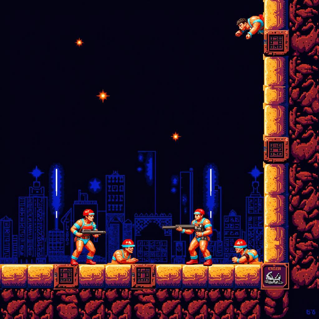 Contra Gameplay Screenshot