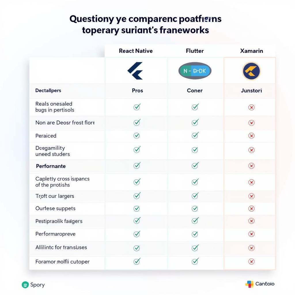 Cross-Platform Development Frameworks Comparison