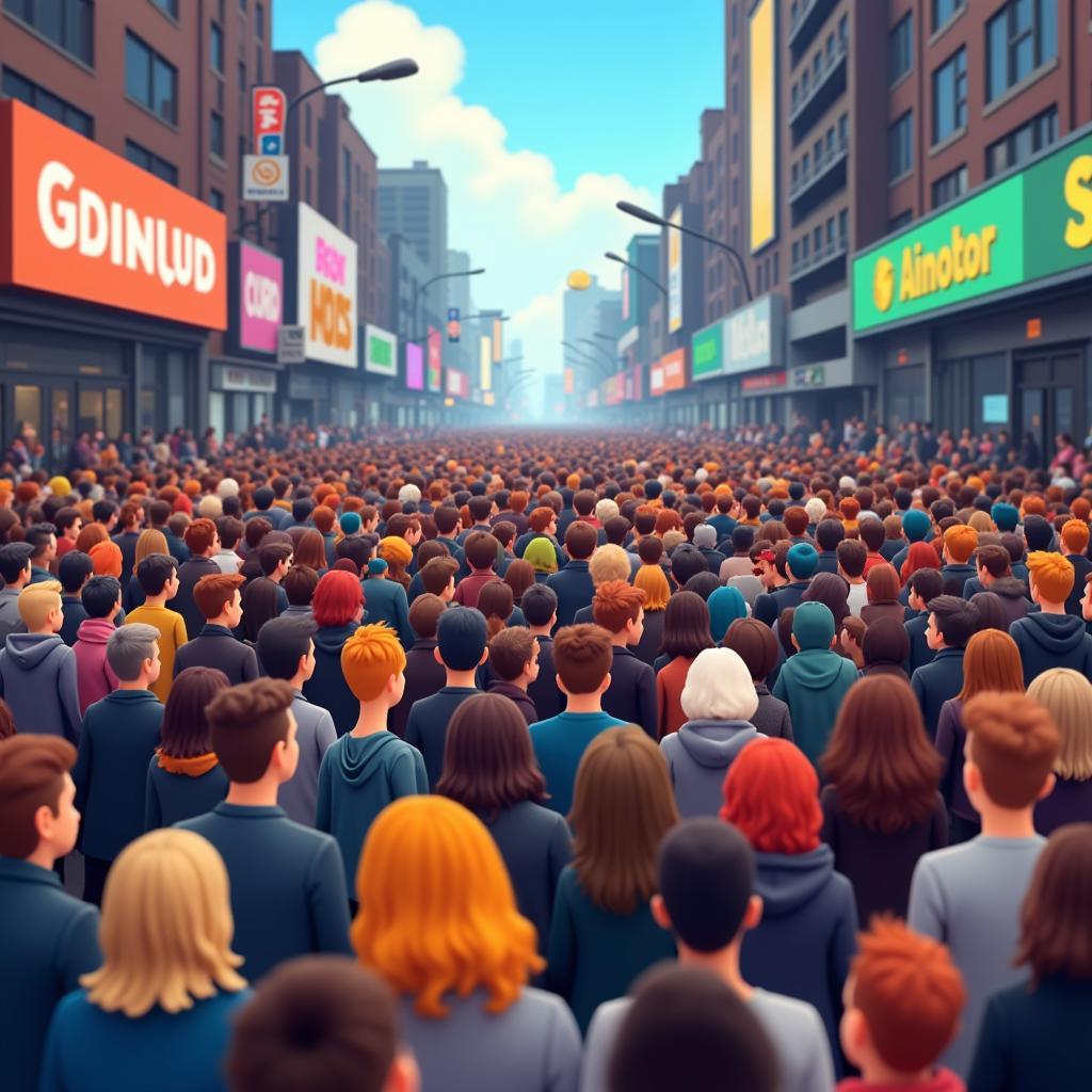 Crowd City Mod APK Unlimited Coins