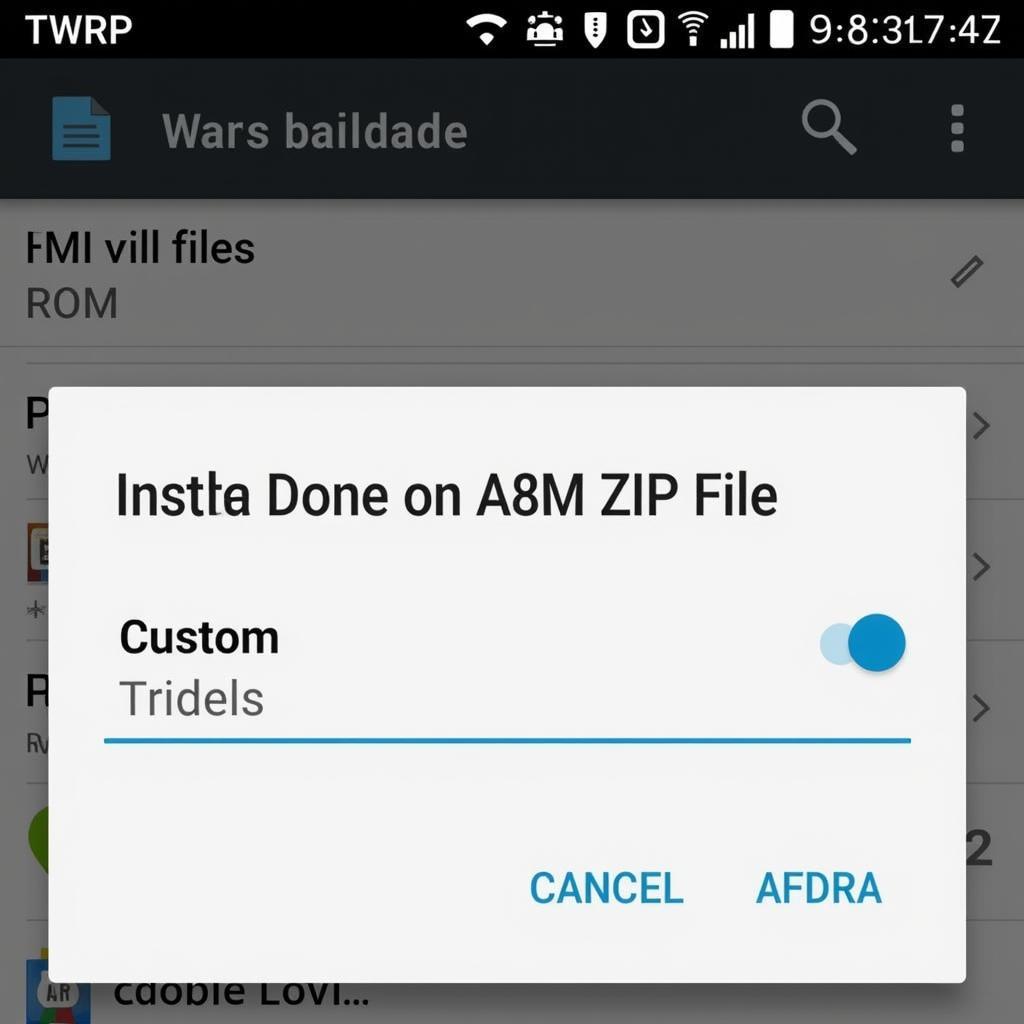 Custom ROM Installation