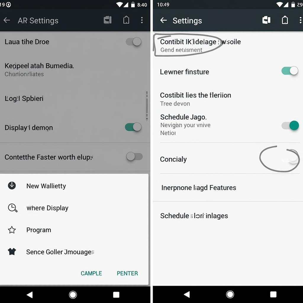 Customizing AOD settings on Huawei 2i