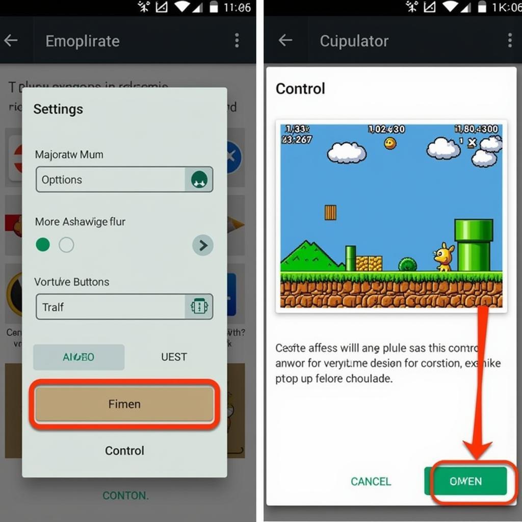 Customizing Game Controls in Emulator