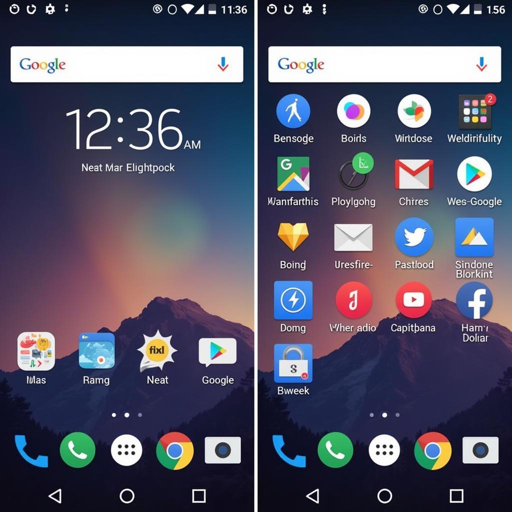 Customizing Home Screen with Icon Pack